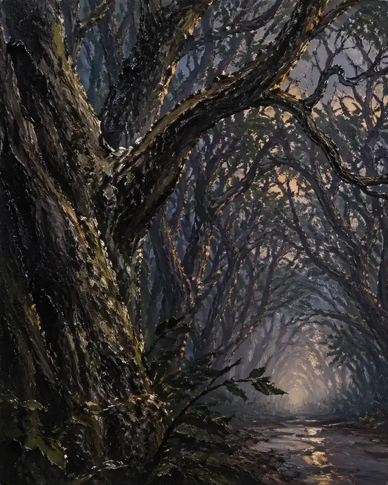 Mysterious Forest Canopy