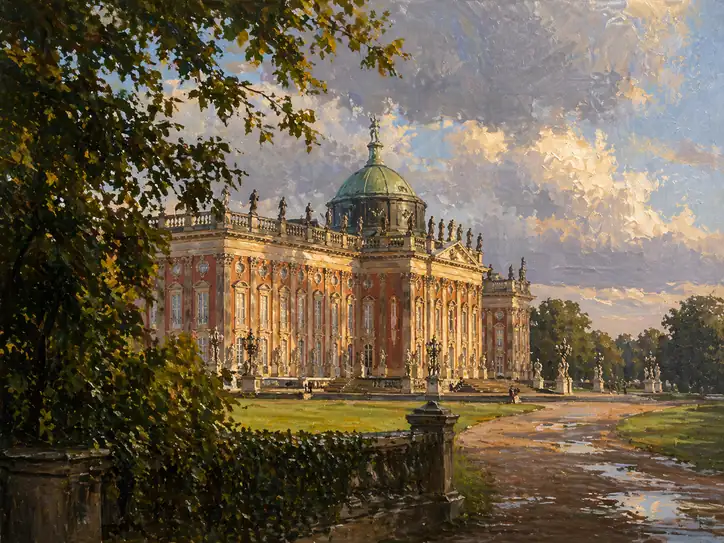 Sublime Pillars of the Misty Dawn