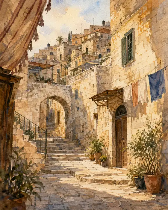 The Silent Steps of Jerusalem