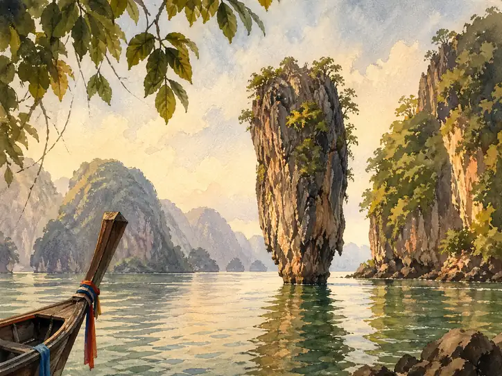 Sentinel of the Emerald Sea