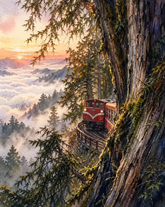 The Crimson Breath of the Mountains