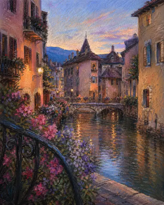 Golden Silence of the Canal