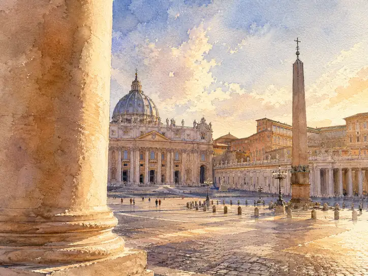 Eternal Grace in the Golden Hour