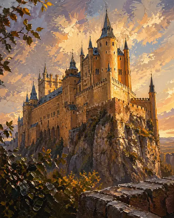 Majesty on the Sunlit Crag