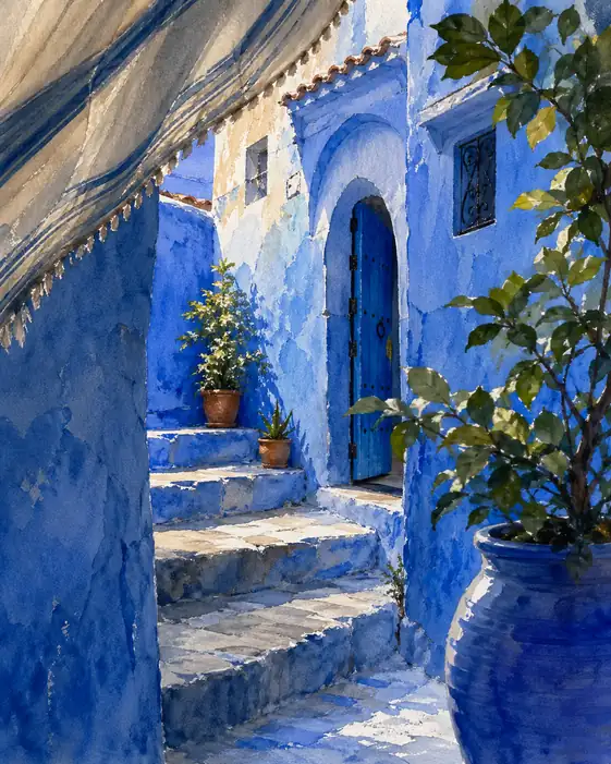 A Quiet Song in the Azure Alley