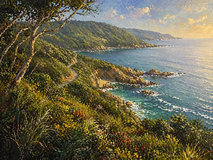Journey to the Horizon: The Windings of the Coastal Road