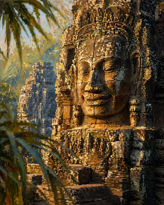 The Enigmatic Smile of Eternal Compassion