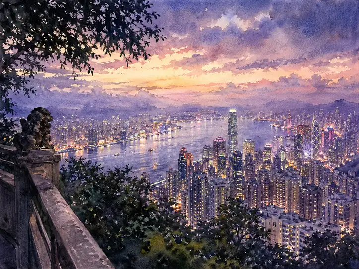 Sentinel over the Golden Harbor