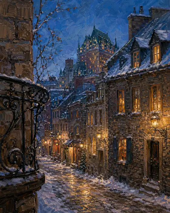The Warmth of the Northern Night: A Quebec Winter