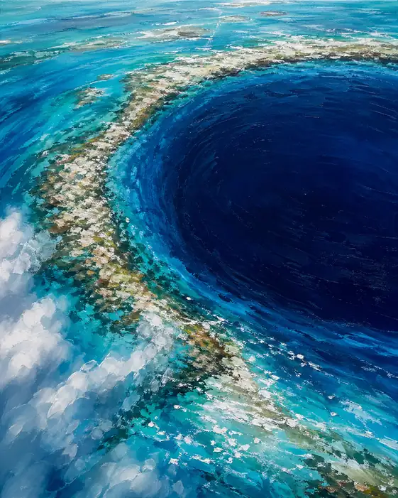 紺碧の瞳、深淵への誘い