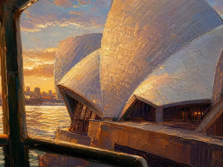 The Golden Symphony of the Sails
