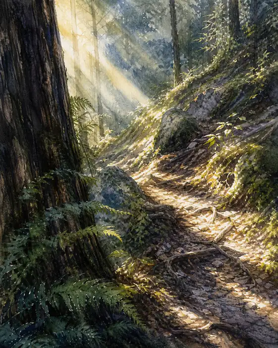Whispers of the Sun-Drenched Canopy