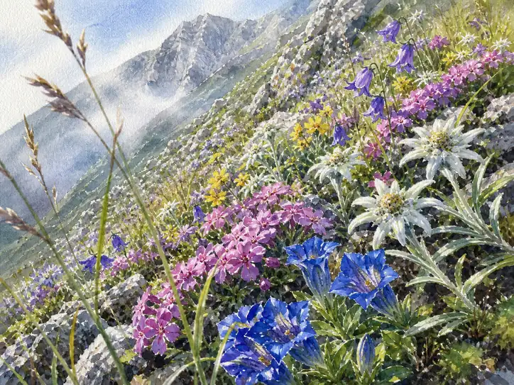 Jewels of the Peaks: A Resilience in Bloom