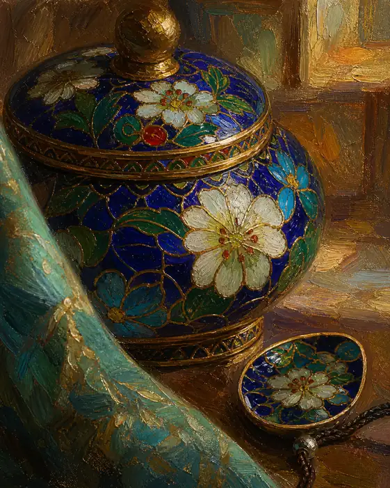 Eternal Bloom in Sapphire