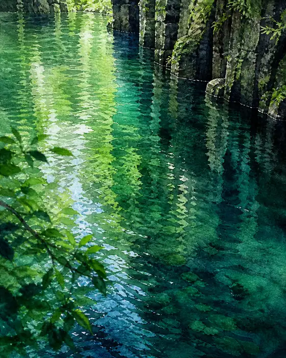 The Emerald Depth of Verdant Silence