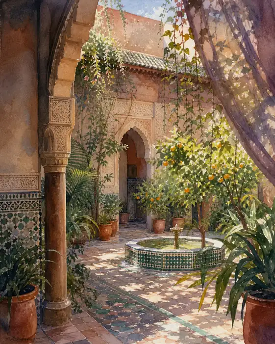 The Oasis of Silent Light