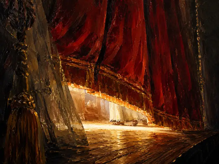 Beyond the Crimson Veil
