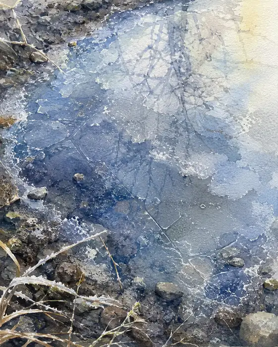 Crystalline Memories of a Winter Morning