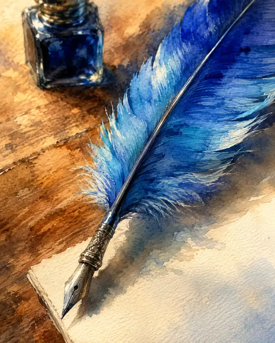 Whispers of the Cobalt Quill