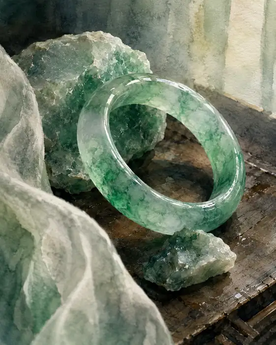 Ancestral Serenity in Jade