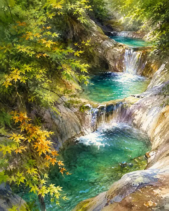 Serenade of the Emerald Pools