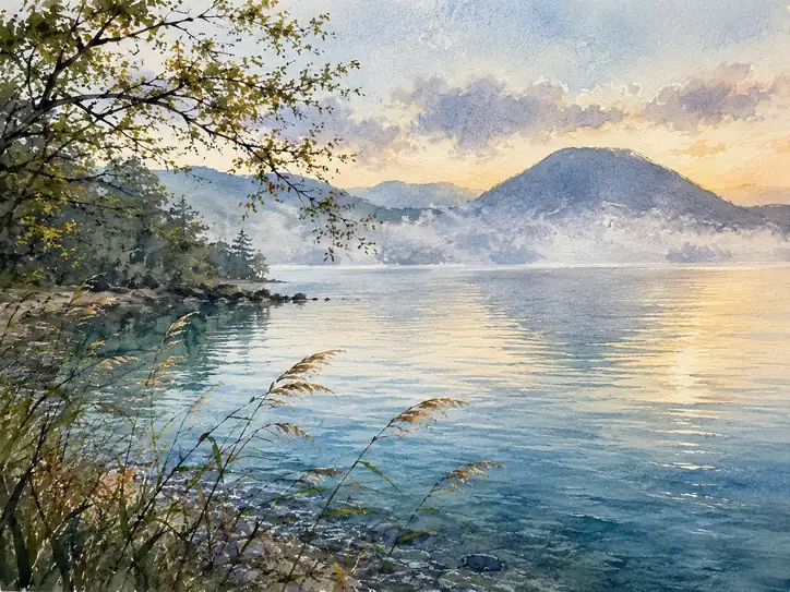 The Lake's Dreaming Glass