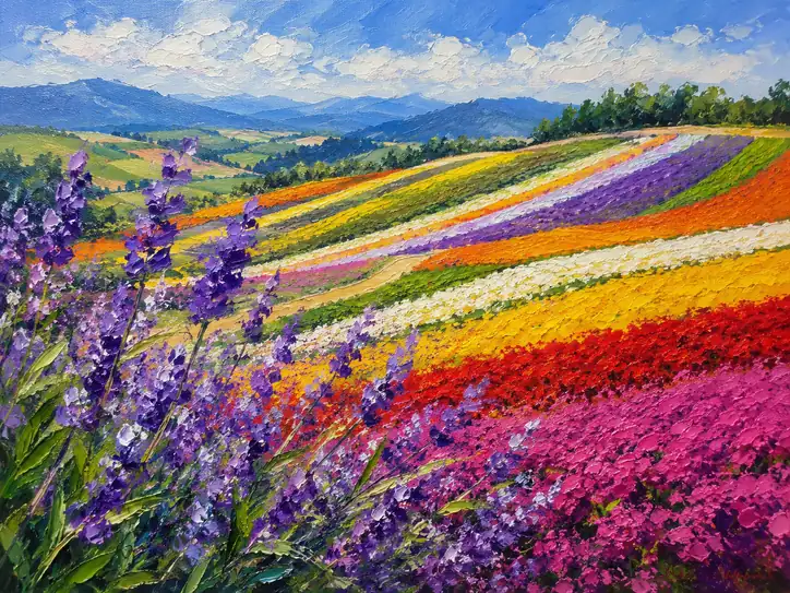 A Rainbow Journey to the Horizon
