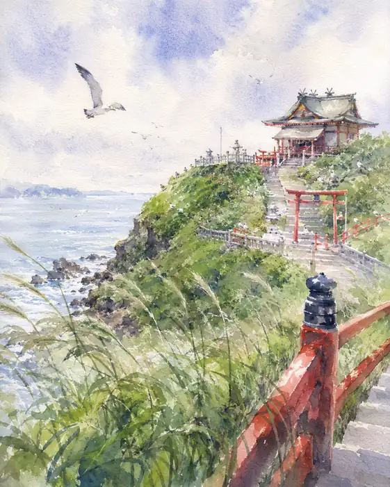 Path of the Sea Breeze and Sacred Vermilion
