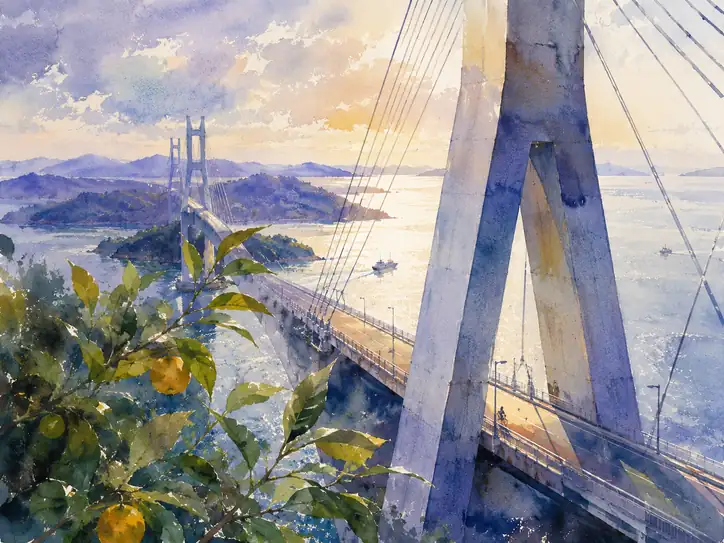 Citrus Breeze and the Sea-Spanning Pylons