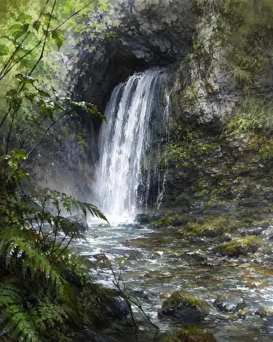 Sanctuary of the Hidden Cascade