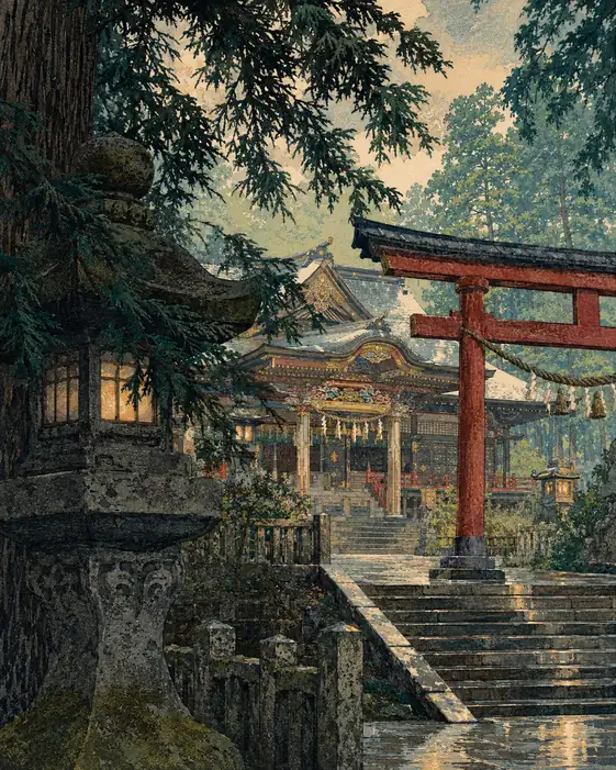 悠久の森、神域に灯る祈り