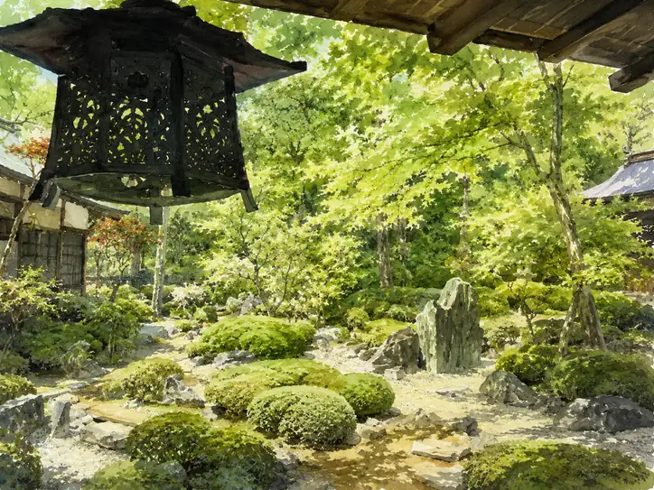 苔むす聖域、悠久の静寂に抱かれて