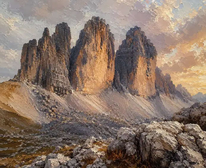 The Golden Sentinels: An Ode to Eternity