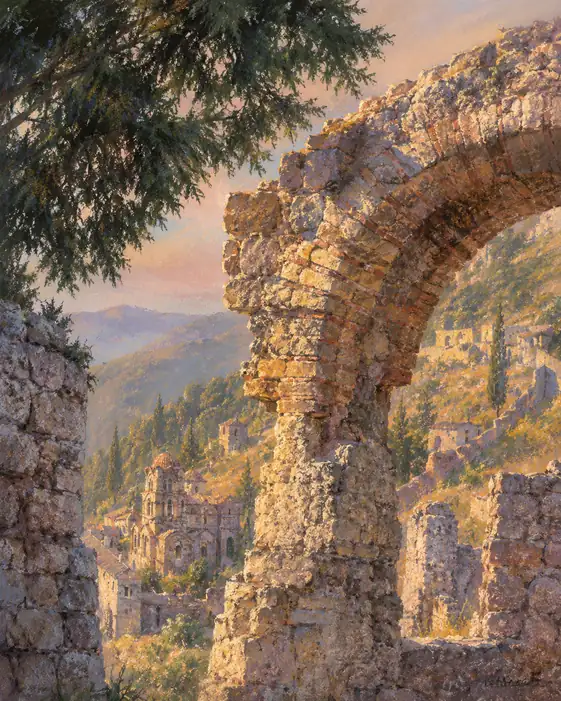 Gateway to the Sunlit Sanctuary of Mystras