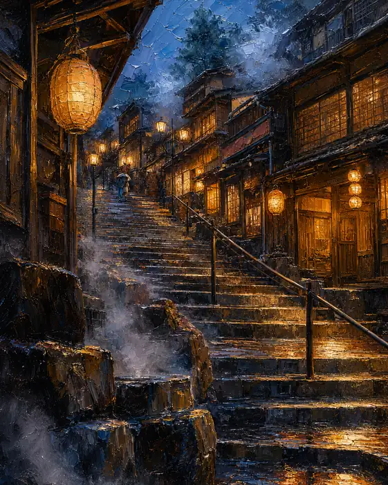 悠久へ続く光の道：銀山の残り火
