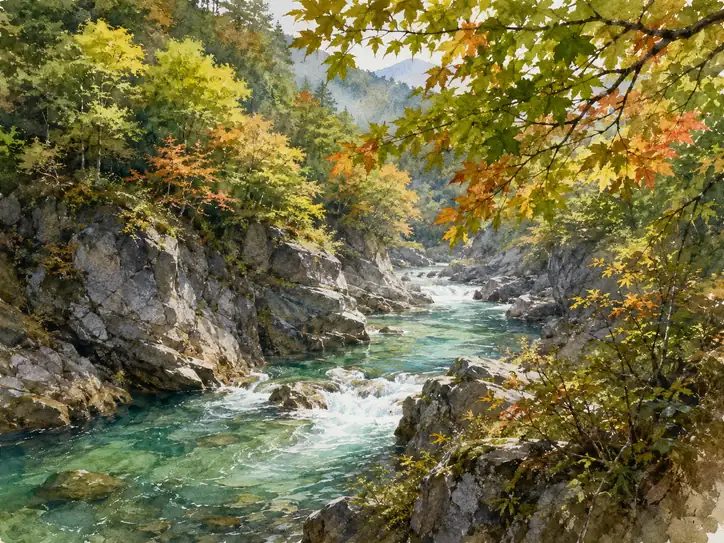 The Turquoise Rhythm of the Hidden Valley