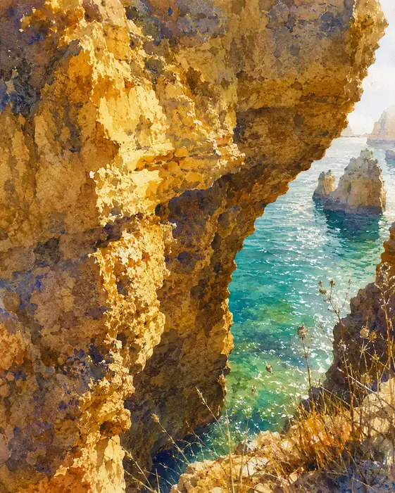 Where the Sun Embraces the Sea