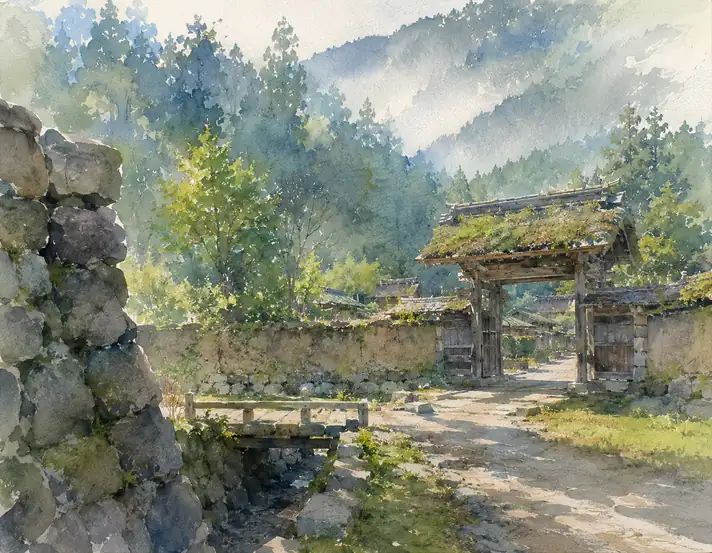 The Silent Gate Where Time Lingers