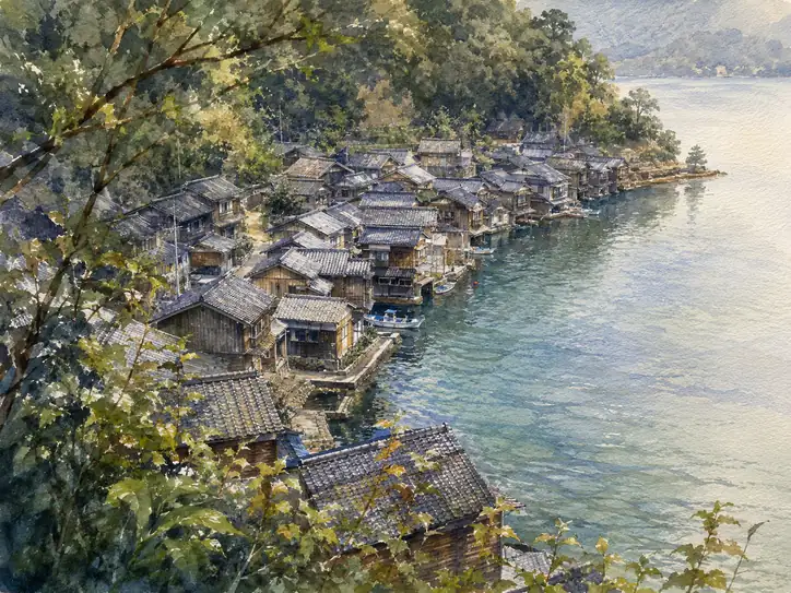 海と眠る家、波音に抱かれて