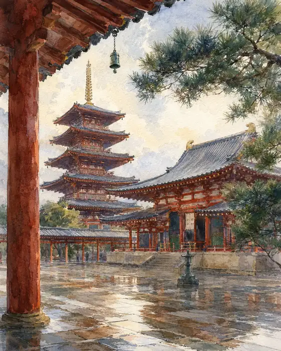 悠久の塔、水鏡の調べ