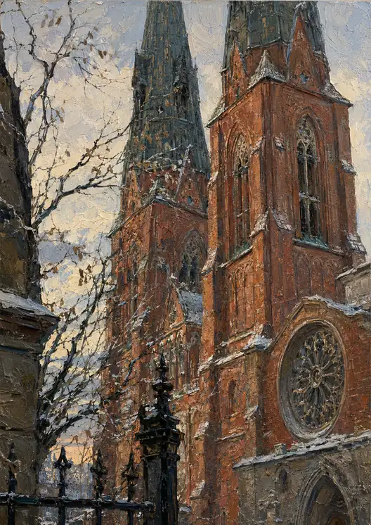 Spires of the Silent Winter