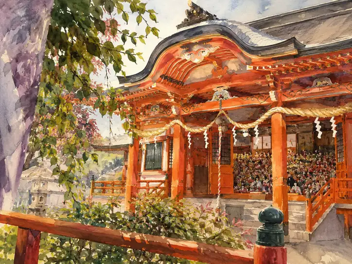 朱に集う、千の祈り