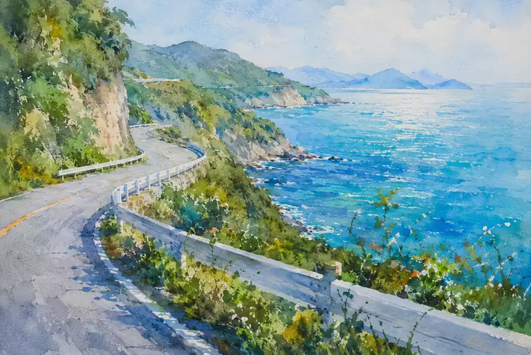 碧い光への旅路
