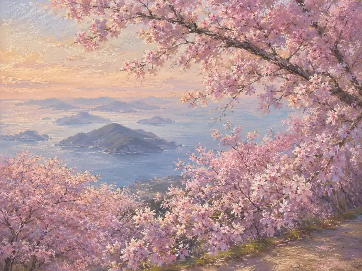 Spring's Eternal Promise over the Azure