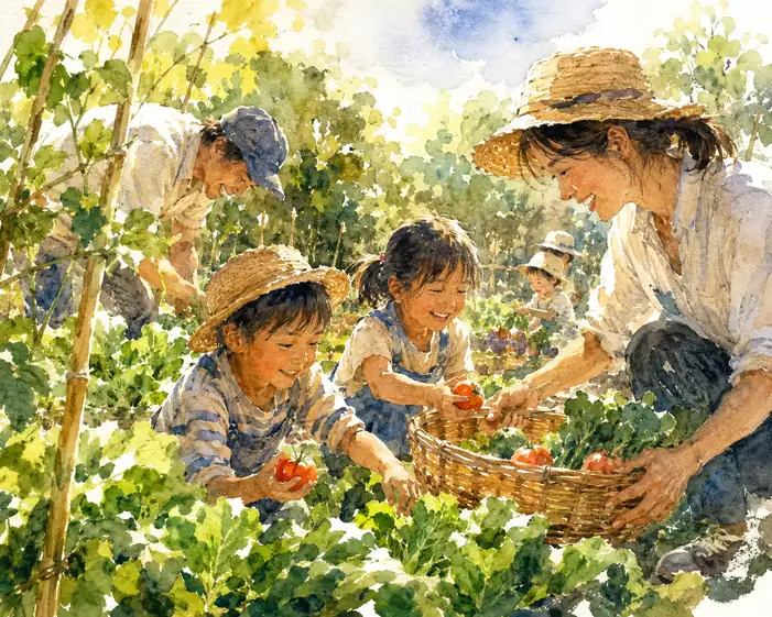 Harvest of Sweet Smiles