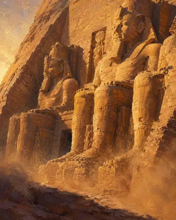 The Golden Kings Staring into Eternity