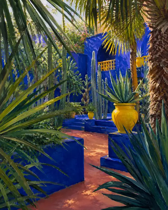 Whispers of the Cobalt Oasis