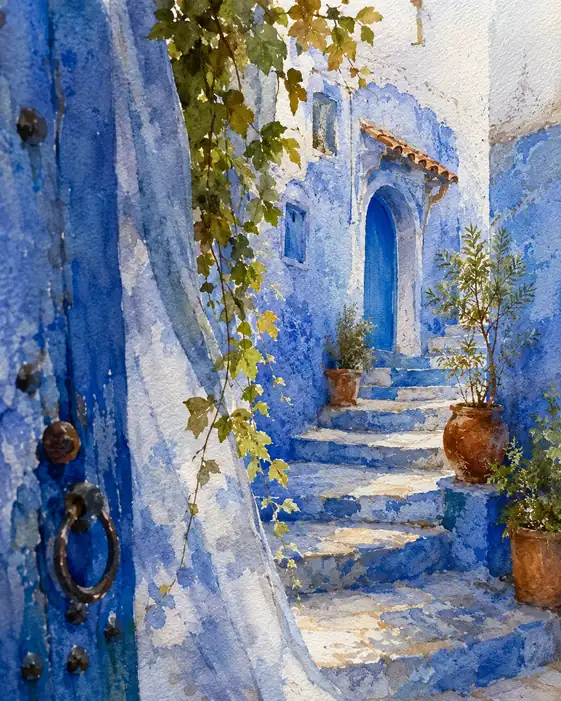 Steps into the Azure Dream