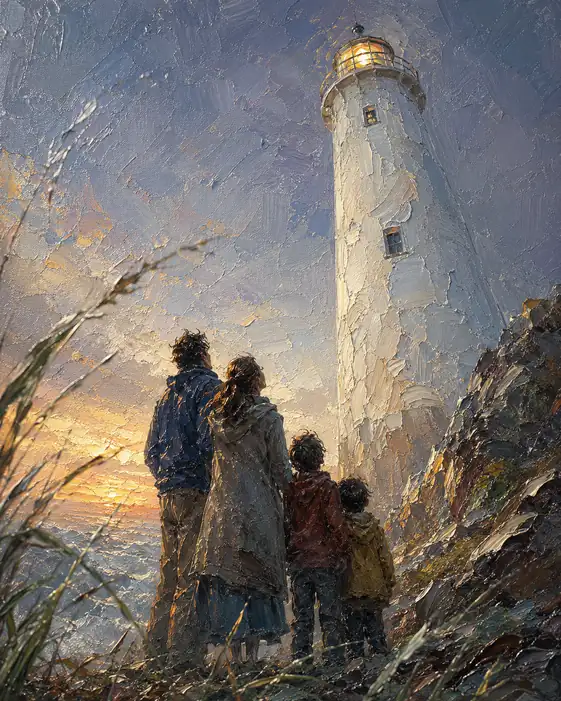 Looking Up to Tomorrow's Light