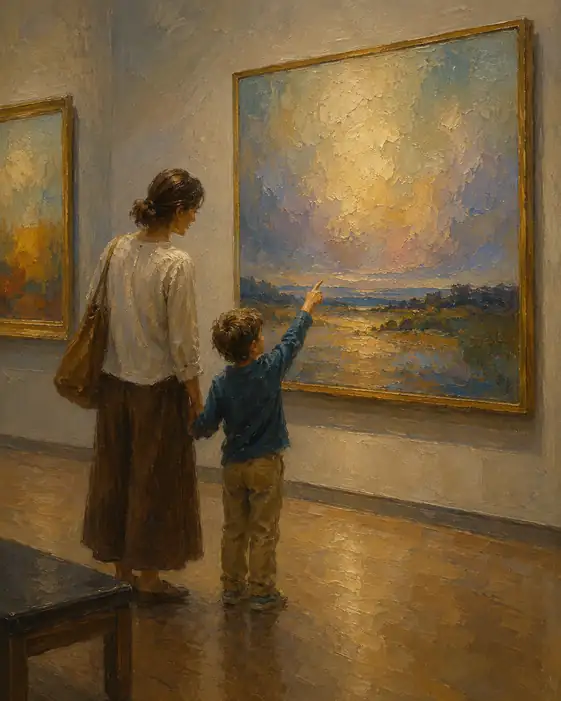 Window to a Golden World